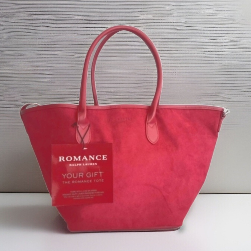 Ralph Lauren Red Tote Bag - Picture 2 of 3